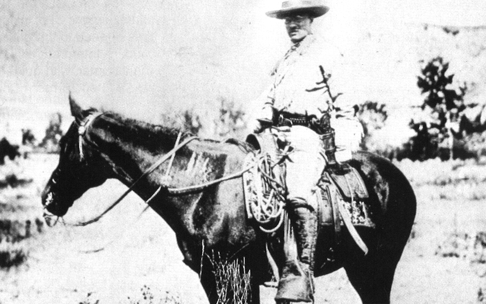 Theodore Roosevelt on Horseback